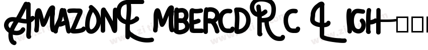 AmazonEmbercdRc Ligh字体转换